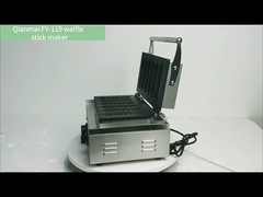 Máquina de Lanches para Cozinha Comercial 6 Pcs Stick Corn Hotdog Waffle para Venda
