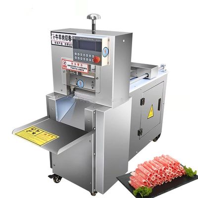 Máquinas de Fatiar para Carne Bovina e Carneiro Congeladas em Fábricas de Processamento de Alimentos Máquina de Corte de Rolo de Carneiro
