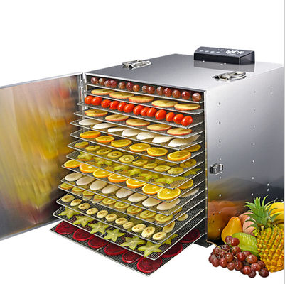 comprar Máquina de secagem de frutas de aço inoxidável / Máquina industrial de desidratação de alimentos para venda 35 ~ 80 °C Fabricação em linha