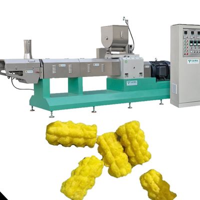 comprar Fornecedor Linha de Produção de Maçã Puff Snack Extrusora Maçã Chips Máquinas de Fabricação de Alimentos Fabricação em linha