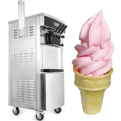 comprar Estrutura de aço inoxidável máquina de fazer sorvete macia portátil máquina de fazer sorvete Fabricação em linha