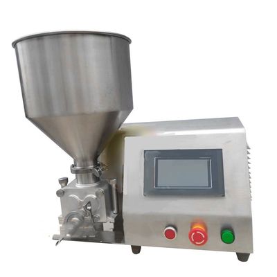 comprar Injetor de Creme Bolo Pão Tiramisu Pequena máquina de enchimento de bolo 20L / máquina de fazer lanches Fabricação em linha