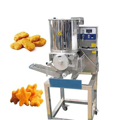 comprar Máquina automática para fazer Nuggets de Frango Máquina de moldagem de carnes 10 pcs/min Fabricação em linha