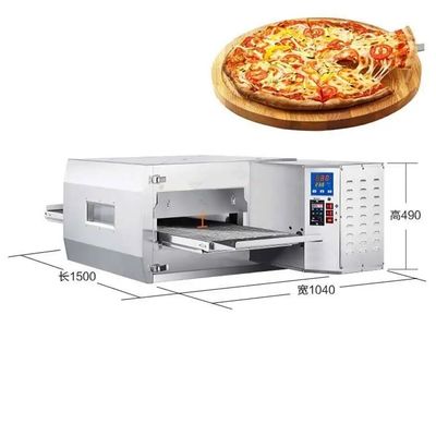 comprar Máquina de forno de pizza a gás eléctrica automática comercial para restaurantes de fast food Fabricação em linha