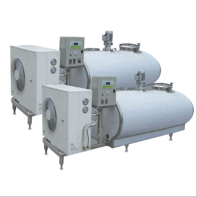 comprar O preço do tanque de refrigeração de leite de aço inoxidável em máquina de processamento de leite Fabricação em linha