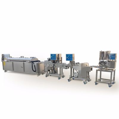 comprar Máquina de transformação industrial de carne, carne bovina e frango Máquina de moldagem 200kg/h 35pcs/min Fabricação em linha