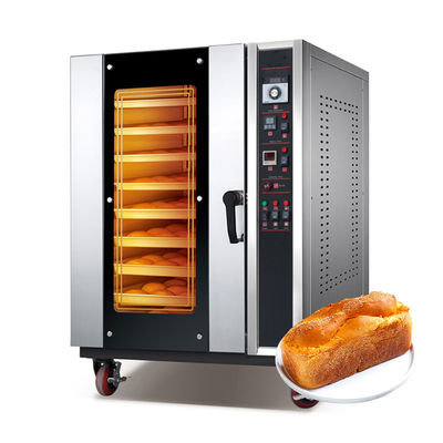 comprar Durabilidade longa vida útil Forno de panificação de pão Material comercial de aço inoxidável Fabricação em linha