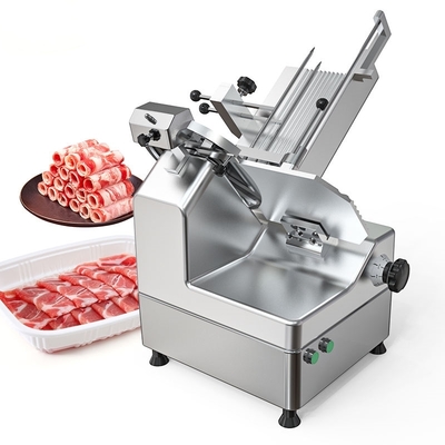 comprar Fatiador de Carne Comercial Totalmente Automático Aço Inoxidável Longa Vida Útil Máquina de Fatiar Carne de Boi Máquina Elétrica de Carne Fabricação em linha