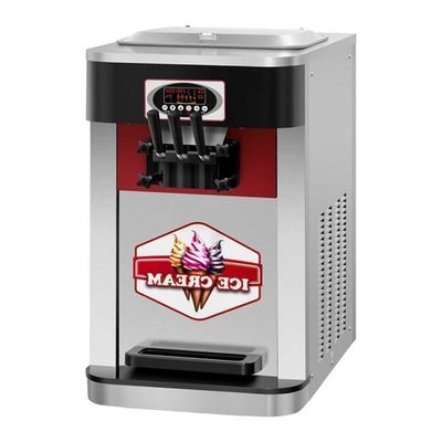 Table Top Mini Soft Ice Cream Machine Preço/ Pequeno fabricante de sorvete Descrição do produto