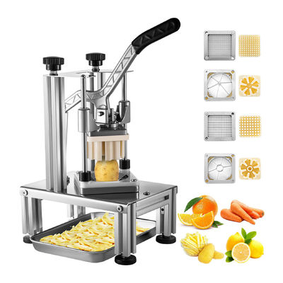 Máquina portátil de cortar batatas fritas alimentos pepino fatias de cenoura batata doce chopper batatas fritas cortador