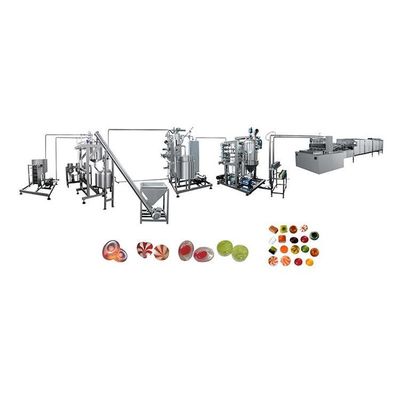 Máquina de fabricação de doces cozidos linha de produção de doces duros com preço baixo