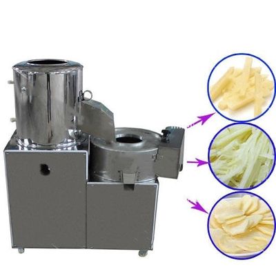 Máquina multifunção para descascar e cortar batatas fritas automática e cortador de batatas fritas