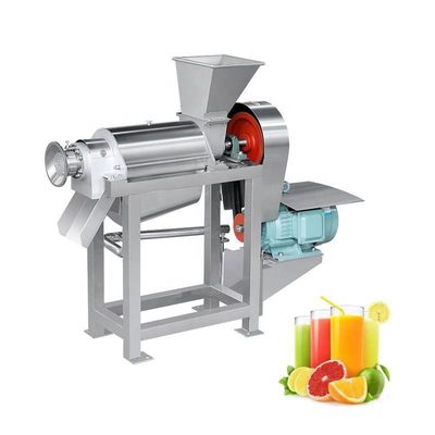 Máquina de extração de sumo de pulpa de tomate de abacaxi de manga Máquina de suco de pressão a frio 500-2500KG/H