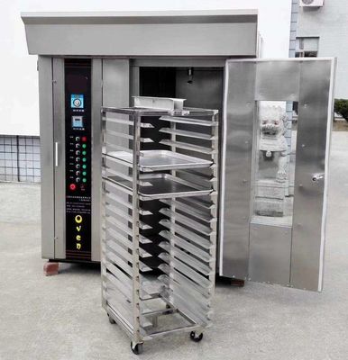 32 Trays Forno rotativo de pão / Forno rotativo de panificação aço inoxidável