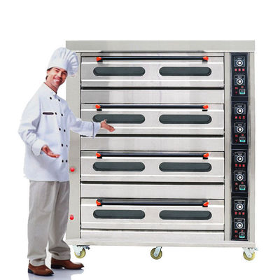 Forno Elétrico Comercial para Padaria Forno de Pizza de Gás Restaurante Rotesserie