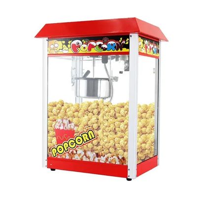 China aço inoxidável máquina comercial de chaleira de caramelo açúcar milho máquina de pipoca para venda