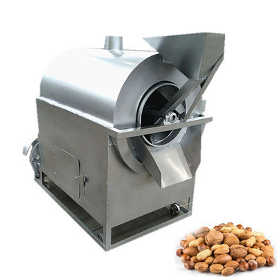 Máquina de torrefação automática de pistache de grãos comerciais de soja 25-500 kg/h