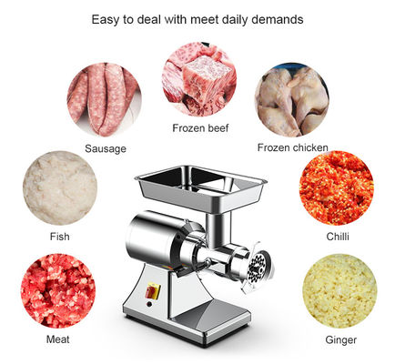 Novo Produto Máquina de triturar carne eléctrica Mixer Italiano Máquina de triturar carne comercial