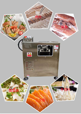 Máquina de corte de peixe profissional automática com aço inoxidável 304