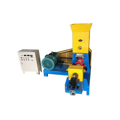 Máquina de extrusão de alimentos para animais de estimação Pellet 45mm Single Screw Twin Screw Poultry Feed Production Machine