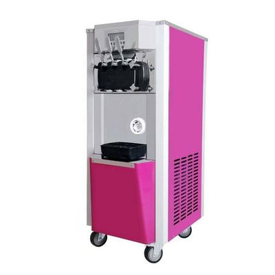 Máquina de fazer sorvete de três sabores