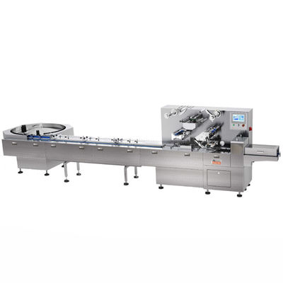 Máquina automática de embalagem de almofadas de chocolate de hortelã de alta velocidade 2,5kw