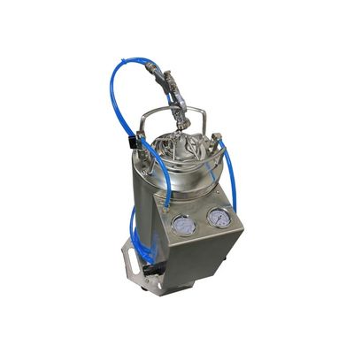 Máquina de pulverização de óleo de óleo vegetal e líquido de ovo em pratos de bolo de pão