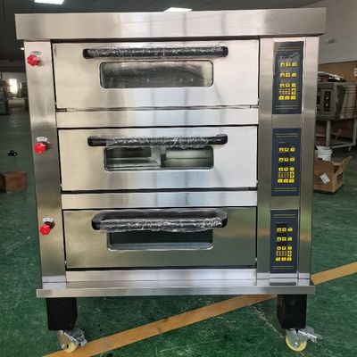 Equipamento de panificação comercial totalmente automático de aço inoxidável para restauração comercial
