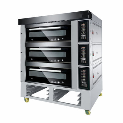 Forno industrial de panificação de aço inoxidável durável para soluções de panificação personalizáveis