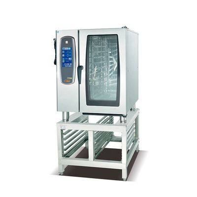 Forno de cozimento industrial de aço inoxidável totalmente automático Alto desempenho
