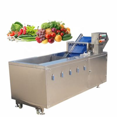 Máquina de transporte automática comercial de lavagem de vegetais Banho de afogamento de cebola para alimentos Núcleo de motor de bomba de motor para frutas água