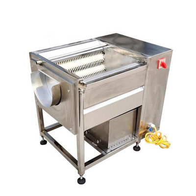 Máquina Industrial Automática para Lavar e Descascar Batata, Gengibre, Raiz de Lótus, Mamão e Batata Doce