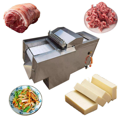 Máquina de corte de carne congelada Cubo Máquina automática de corte de frango